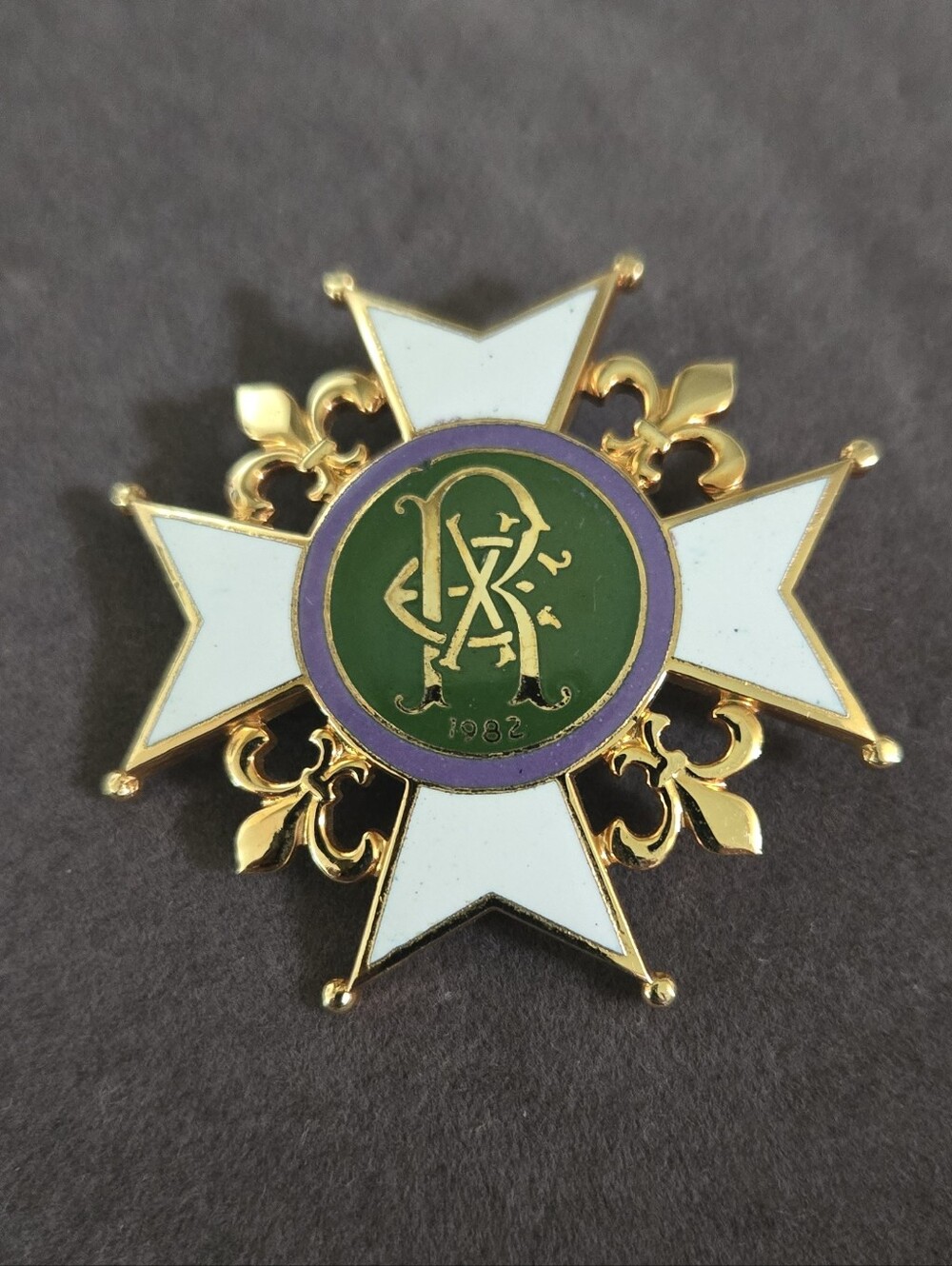 Vintage 1982 Tiffany & Co. Mardi Gras Pin